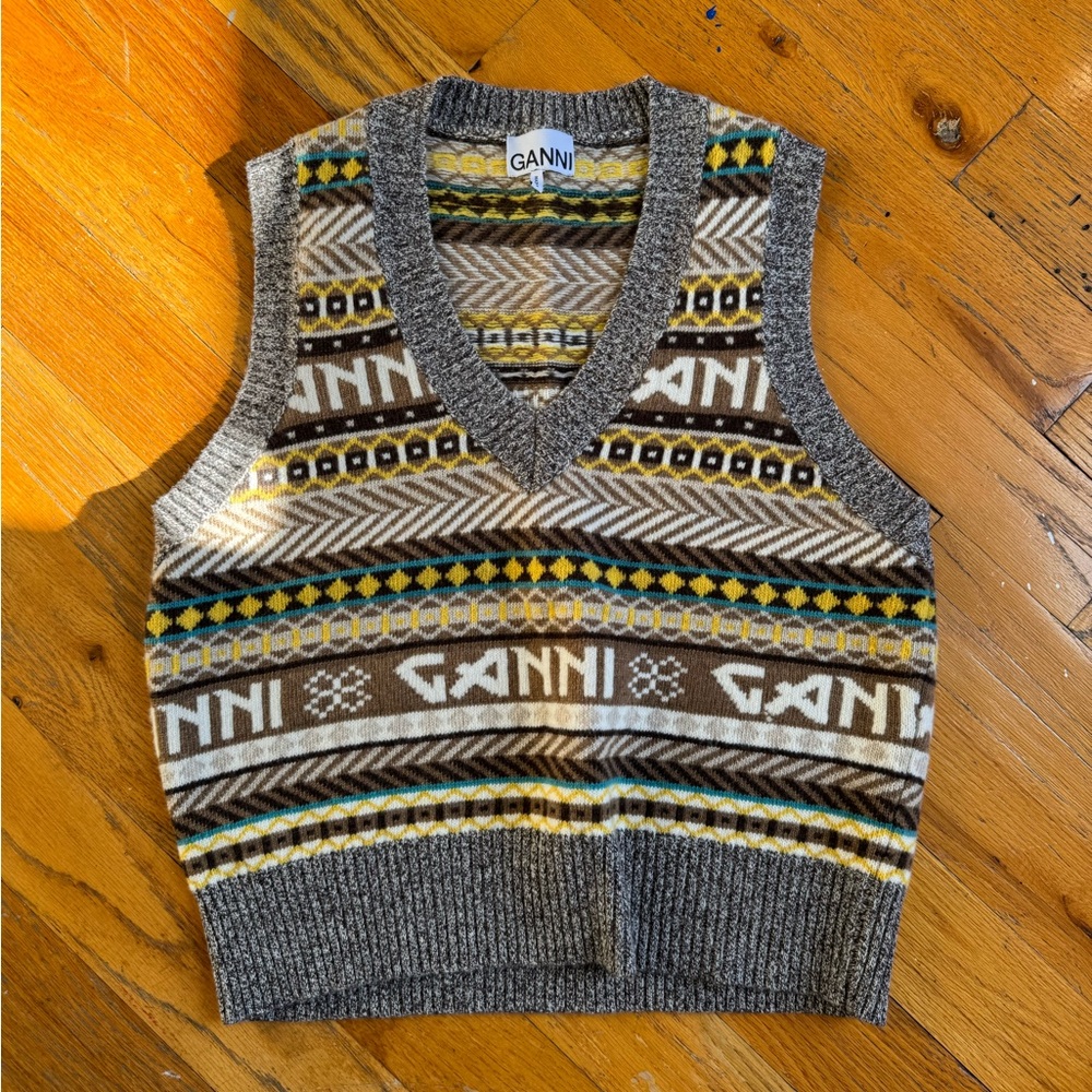 Ganni Sweater Vest